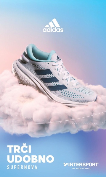 running shoes, athletic shoes, sneakers, sport shoes, training shoes, performance running shoes, product launch, brand awareness, minimalist, editorial, fresh, calm, blue, pastel, neutral